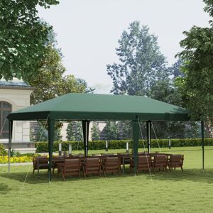 Outsunny 6 x 3M Pop Up Gazebo Patio Party Event Heavy Duty Canopy Green Outsunny 6 x 3M Pop Up Gazebo Patio Party Event Heavy Duty Canopy Green