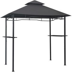 vidaXL BBQ Gazebo 240x150x255 cm - Sturdy Steel Construction - Anthracite Colour vidaXL BBQ Gazebo 240x150x255 cm - Sturdy Steel Construction - Anthracite Colour