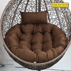 Unbranded (coffee) Hammock Swing Chair Mat 105cm Rocking Chair Seat Mat Durable Throw Pill Unbranded (coffee) Hammock Swing Chair Mat 105cm Rocking Chair Seat Mat Durable Throw Pill