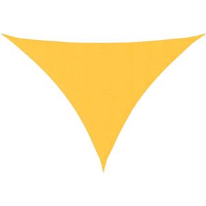 vidaXL Triangular Sail Shade 5x5x6m Yellow - Sunshade vidaXL Triangular Sail Shade 5x5x6m Yellow - Sunshade