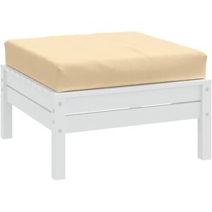 vidaXL Pallet Cushion Melange Beige 23.6x23.6x3.9 Fabric vidaXL Pallet Cushion Melange Beige 23.6x23.6x3.9 Fabric