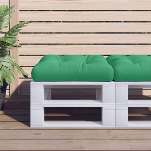 vidaXL Pallet Cushion - Green 50x50x12cm Outdoor Indoor vidaXL Pallet Cushion - Green 50x50x12cm Outdoor Indoor