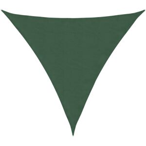 vidaXL Shade Sail Oxford Fabric Triangular 3.6x3.6x3.6 m Dark Green - Shade Sail vidaXL Shade Sail Oxford Fabric Triangular 3.6x3.6x3.6 m Dark Green - Shade Sail