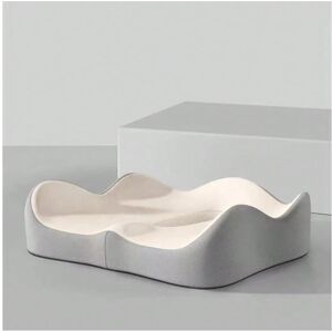 Gaatpot (White) Memory Foam Car Seat Cushion Ergonomic Support Office Chair Pillow For D Gaatpot (White) Memory Foam Car Seat Cushion Ergonomic Support Office Chair Pillow For D