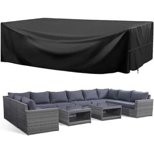Unbranded (As show, One size) 1PCS (213*132*74cm) Garden Furniture Cover, 210D Oxford Fabr Unbranded (As show, One size) 1PCS (213*132*74cm) Garden Furniture Cover, 210D Oxford Fabr