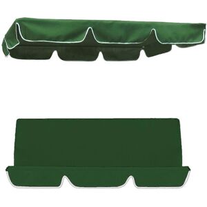 Unbranded (As show, One size) Swing Canopy Cover (green 164 * 114 * 15CM) - Luxury polyest Unbranded (As show, One size) Swing Canopy Cover (green 164 * 114 * 15CM) - Luxury polyest