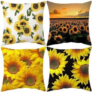 Unbranded (As show, One size) Set of 4 Fall Decorative Throw Pillow Covers 18x18 Inch Autu Unbranded (As show, One size) Set of 4 Fall Decorative Throw Pillow Covers 18x18 Inch Autu