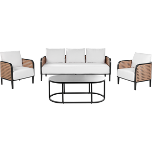 Beliani Garden Sofa Set - Modern Outdoor Furniture Beliani Garden Sofa Set - Modern Outdoor Furniture