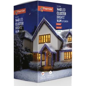 Premier - Multi Action 1440 LED Cluster Brights - Enchanted Green Cable Premier - Multi Action 1440 LED Cluster Brights - Enchanted Green Cable