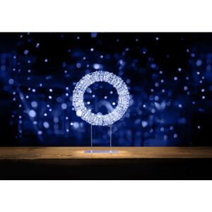 Premier - Silver Table Top Wreath 720 LEDs - 45cm Premier - Silver Table Top Wreath 720 LEDs - 45cm