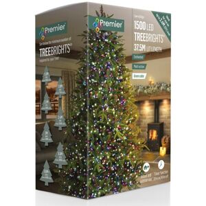 Premier - 1500 LED Multi Action Treebrights With Timer - Enchanted/Green Cable Premier - 1500 LED Multi Action Treebrights With Timer - Enchanted/Green Cable