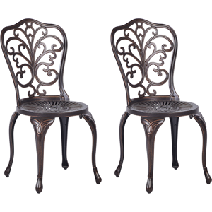 Beliani Triora Garden Chair - Rustic Outdoor Design Beliani Triora Garden Chair - Rustic Outdoor Design