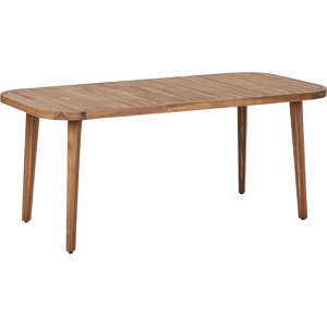 Beliani Garden Table - FSC Acacia 180x90cm Rustic Style for 6 Beliani Garden Table - FSC Acacia 180x90cm Rustic Style for 6
