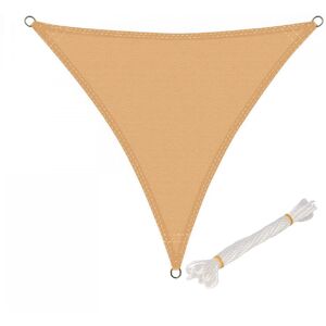 Oypla 3m x 3m x 3m Tan Triangular Outdoor Garden Patio Sun Shade Sail Canopy UV Oypla 3m x 3m x 3m Tan Triangular Outdoor Garden Patio Sun Shade Sail Canopy UV
