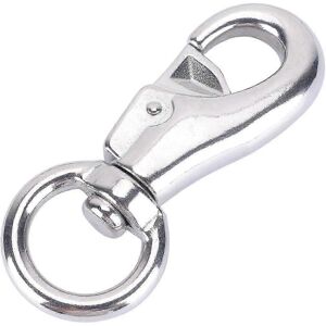 Unbranded Swivel hammock hook, heavy-duty metal suspension for surfing, diving, wire ropes Unbranded Swivel hammock hook, heavy-duty metal suspension for surfing, diving, wire ropes