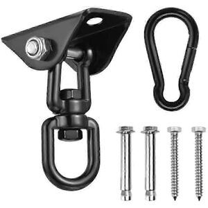 Unbranded Hammock hanging kit, sturdy hanging chair, 360 swivel, hooks for swing, yoga, ch Unbranded Hammock hanging kit, sturdy hanging chair, 360 swivel, hooks for swing, yoga, ch