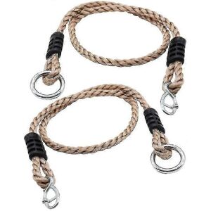 Unbranded Set of 2 hammock extensions with hanging rope for swing and tree, adjustable sus Unbranded Set of 2 hammock extensions with hanging rope for swing and tree, adjustable sus