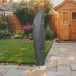 Home Source Grey 190cm Heavy Duty Waterproof & UV Resistant Parasol Protective Cover Home Source Grey 190cm Heavy Duty Waterproof & UV Resistant Parasol Protective Cover