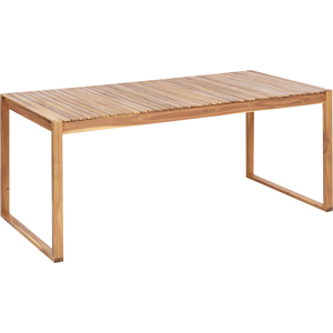 Beliani Garden Table - FSC Acacia Wood Rectangular Outdoor Dining Table Beliani Garden Table - FSC Acacia Wood Rectangular Outdoor Dining Table