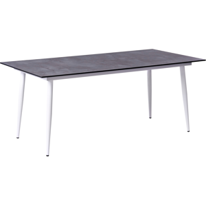 Beliani Garden Dining Table TOLENTINO 180 cm 90 cm Stone Effect Grey Beliani Garden Dining Table TOLENTINO 180 cm 90 cm Stone Effect Grey
