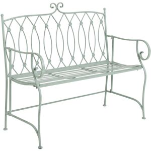 Charles Bentley Decorative Wrought Iron Outdoor Rustic Bench Garden 2 Seater wit Charles Bentley Decorative Wrought Iron Outdoor Rustic Bench Garden 2 Seater wit
