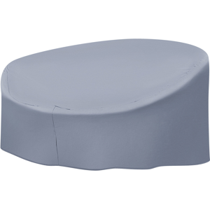 Beliani Garden Furniture Cover Grey PVC Coated Fabric 165 x 140 x 75 cm - Garden furniture cover Beliani Garden Furniture Cover Grey PVC Coated Fabric 165 x 140 x 75 cm - Garden furniture cover