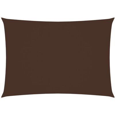 vidaXL Sunshade Sail Oxford Fabric Rectangular 2.5x4.5 m Brown vidaXL Sunshade Sail Oxford Fabric Rectangular 2.5x4.5 m Brown