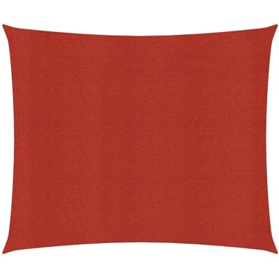 vidaXL Sunshade Sail 160 g/m² Red 4x4 m HDPE Sunscreen Patio Shade Canopy vidaXL Sunshade Sail 160 g/m² Red 4x4 m HDPE Sunscreen Patio Shade Canopy