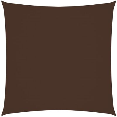 vidaXL Brown 2x2 m Oxford Fabric Square Sunshade Sail vidaXL Brown 2x2 m Oxford Fabric Square Sunshade Sail