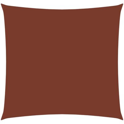 vidaXL Sunshade Sail Oxford Fabric Square 7x7 m Terracotta - Sunshade Sail vidaXL Sunshade Sail Oxford Fabric Square 7x7 m Terracotta - Sunshade Sail