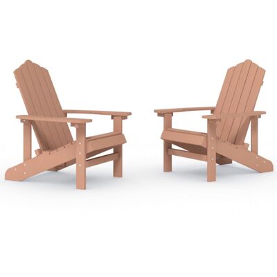 (brown) vidaXL Garden Adirondack Chair Outdoor Chair Sun Lounger Patio Armchair (brown) vidaXL Garden Adirondack Chair Outdoor Chair Sun Lounger Patio Armchair