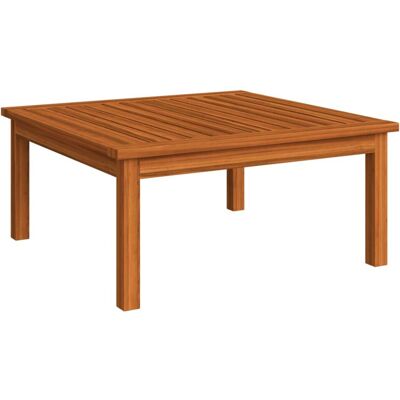 vidaXL Garden Lounge Table 63x63x30 cm Solid Acacia Wood - Garden Lounge Table vidaXL Garden Lounge Table 63x63x30 cm Solid Acacia Wood - Garden Lounge Table