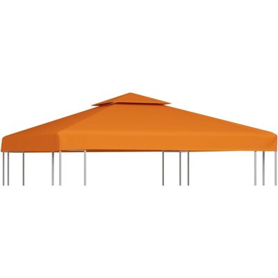 vidaXL Gazebo Cover Orange 3x3m Waterproof UV Protection vidaXL Gazebo Cover Orange 3x3m Waterproof UV Protection