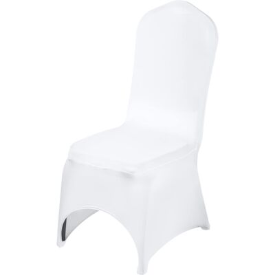 VEVOR - 50Pcs - White - PolyesterSpandex - ChairCover VEVOR - 50Pcs - White - PolyesterSpandex - ChairCover