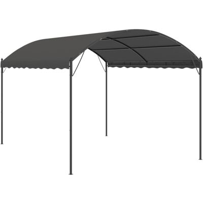 vidaXL Sunshade Awning 4m Anthracite Outdoor Garden Patio Canopy Gazebo Cover vidaXL Sunshade Awning 4m Anthracite Outdoor Garden Patio Canopy Gazebo Cover