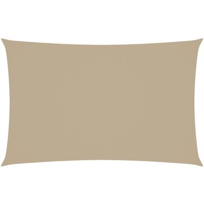 vidaXL Sunshade Sail Rectangular 2.5x5 m Beige - Sunshade Sail vidaXL Sunshade Sail Rectangular 2.5x5 m Beige - Sunshade Sail