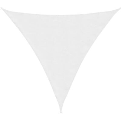 vidaXL White Triangular Shade Sail 4.5x4.5x4.5 m UV Protection vidaXL White Triangular Shade Sail 4.5x4.5x4.5 m UV Protection