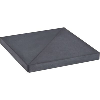 VidaXL Square Granite Umbrella Base 15kg - Umbrella Base VidaXL Square Granite Umbrella Base 15kg - Umbrella Base