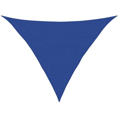 vidaXL Sunshade Sail 160 g/m² Blue 2.5x2.5x3.5 m HDPE Outdoor Patio Canopy vidaXL Sunshade Sail 160 g/m² Blue 2.5x2.5x3.5 m HDPE Outdoor Patio Canopy