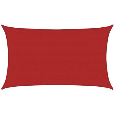 vidaXL Sun Sail 160 G/M² 2X2,5 M Red - Sun Sail vidaXL Sun Sail 160 G/M² 2X2,5 M Red - Sun Sail
