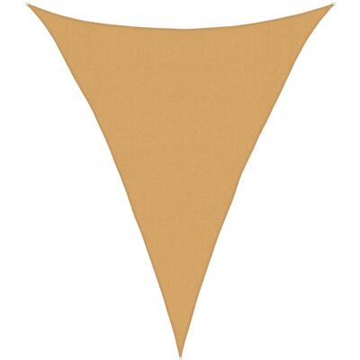 VIDAXL Sunshade sail 160 G/m Triangular Sand 3x4x4 M - Sunshade sail VIDAXL Sunshade sail 160 G/m Triangular Sand 3x4x4 M - Sunshade sail