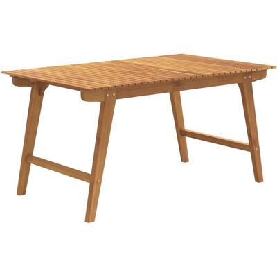 VIDAXL Garden Table - Acacia Wood - 150x90x75cm VIDAXL Garden Table - Acacia Wood - 150x90x75cm