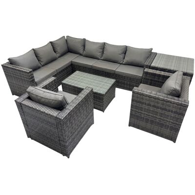Fimous Outdoor Rattan Garden Furniture Set with Chair Side Table Fimous Outdoor Rattan Garden Furniture Set with Chair Side Table