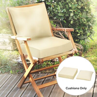 Outsunny Beige Deep Seating Cushion Set - Cushion Set Outsunny Beige Deep Seating Cushion Set - Cushion Set