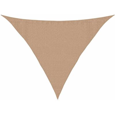 vidaXL Sunshade Sail 160 g/m² Taupe 4x4x5.8 m HDPE Outdoor Sunscreen Canopy vidaXL Sunshade Sail 160 g/m² Taupe 4x4x5.8 m HDPE Outdoor Sunscreen Canopy