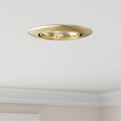 VIDAXL - Recessed Spotlights 6 pcs Gold Ø90 mm GU10 Modern Lighting Set VIDAXL - Recessed Spotlights 6 pcs Gold Ø90 mm GU10 Modern Lighting Set