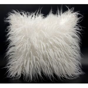 Cushion Mania (White, 21"x21" filled cushion) Cushion or Cover long Shaggy faux fur cushions Cushion Mania (White, 21"x21" filled cushion) Cushion or Cover long Shaggy faux fur cushions