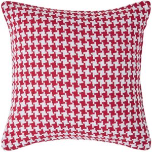 Homescapes Houndstooth Cotton Cushion Cover - 60cm x 60cm Homescapes Houndstooth Cotton Cushion Cover - 60cm x 60cm