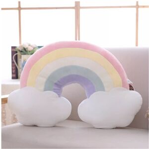 Unbranded (Rainbow) Rainbow Plush Sofa Pillow Cushion Sleeping Pillow Cloud Moon Home Deco Unbranded (Rainbow) Rainbow Plush Sofa Pillow Cushion Sleeping Pillow Cloud Moon Home Deco