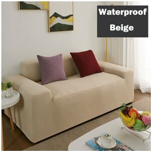 Unbranded (Beige, 3-Seater) Elastic STRETCH Waterproof SOFA COVERS Slipcover Protector Set Unbranded (Beige, 3-Seater) Elastic STRETCH Waterproof SOFA COVERS Slipcover Protector Set